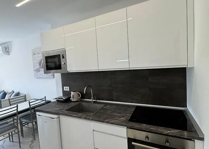 Paraiso Del Sur Tenerife -the Swimming Pool Is Under Reconstruction Costa Adeje (Tenerife)