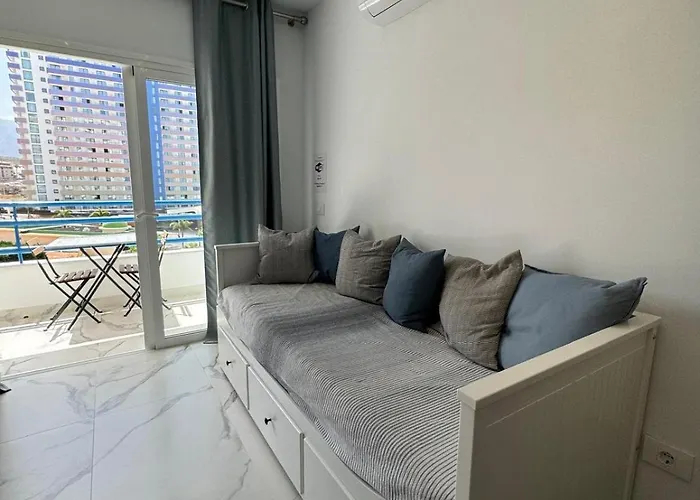 Paraiso Del Sur Tenerife -the Swimming Pool Is Under Reconstruction * Costa Adeje (Tenerife)